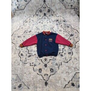 Vintage Healthtex Wilderness Explorer Kids Varsity Jacket 4T USA Made Retro 90s